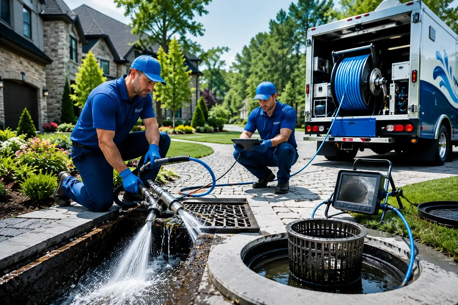 Local outdoor drain cleaning professionals in La Palma, CA